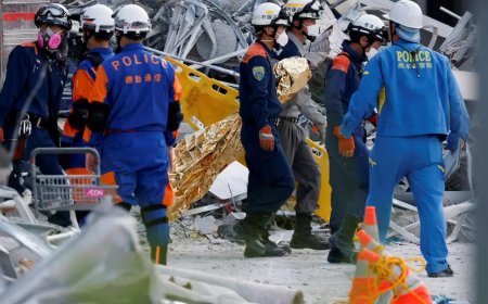Japonya'da deprem sonrası arama kurtarma çalışmaları sona yaklaşıyor