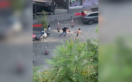 İstanbul'da dehşet dolu anlar! Yarı çıplak yola atladı, ortalık bir anda karıştı!